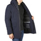 Sleek Hooded Jacket in Blue - Ultimate Protection