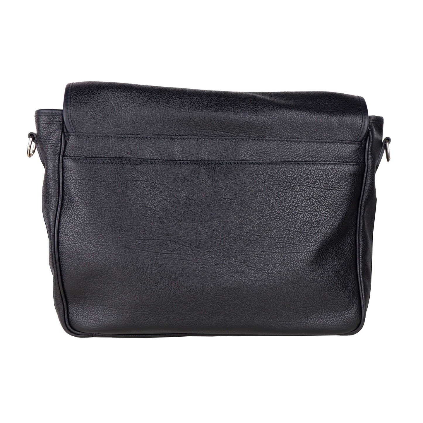 Elegant Black Leather Crossbody Bag