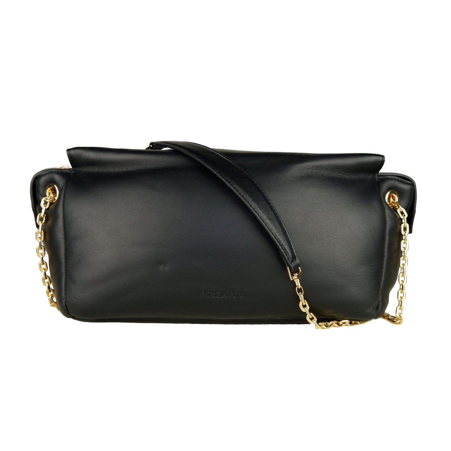 Chic Calfskin Shoulder Bag - Sleek & Spacious