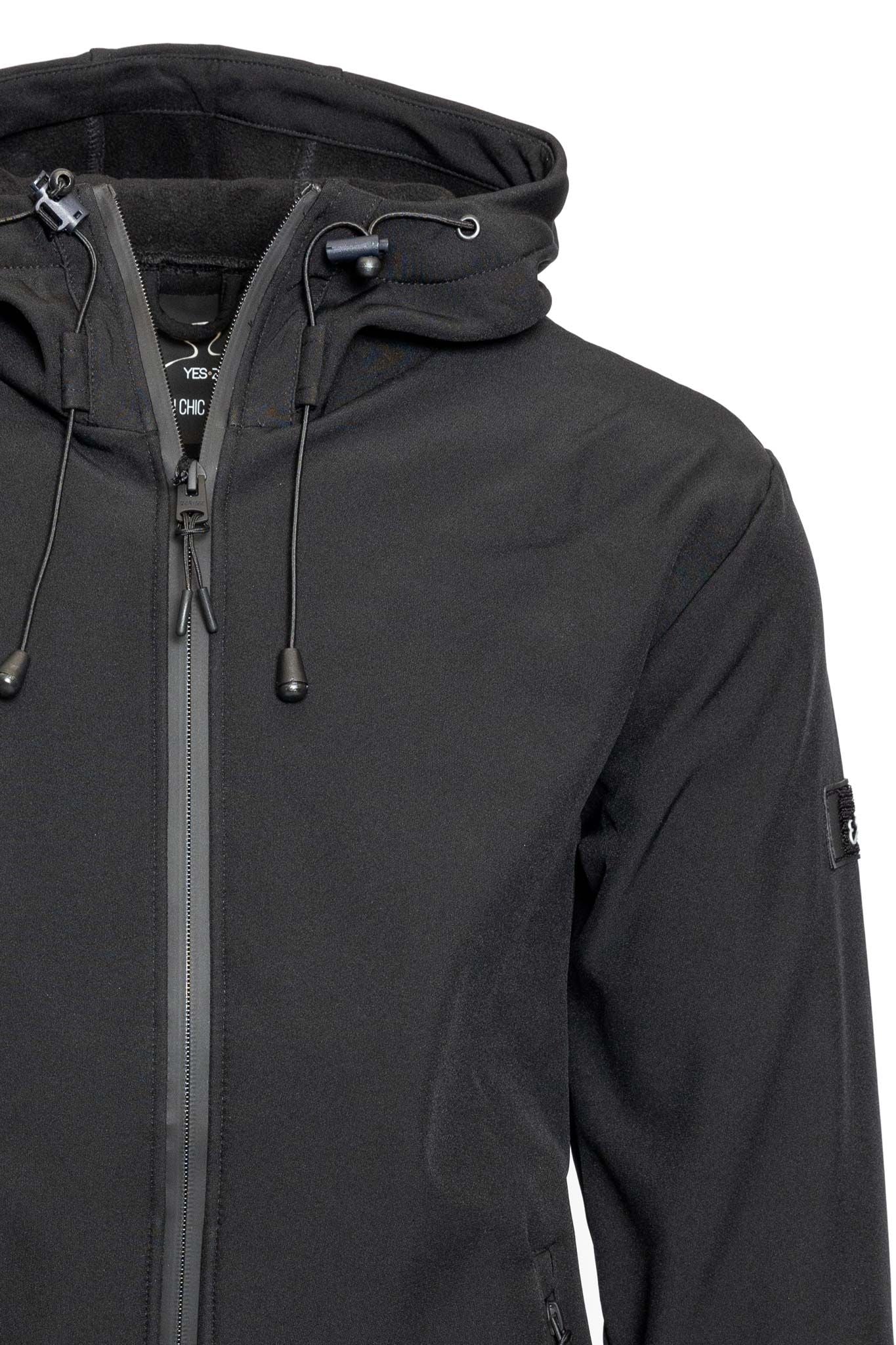 Sleek Windproof Waterproof Fleece-Lined Jacket