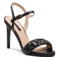 Elegant Black Heeled Sandals for a Chic Look