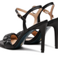 Elegant Black Heeled Sandals for a Chic Look