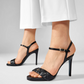 Elegant Black Heeled Sandals for a Chic Look