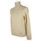 Chic Beige Turtleneck Sweater for Men