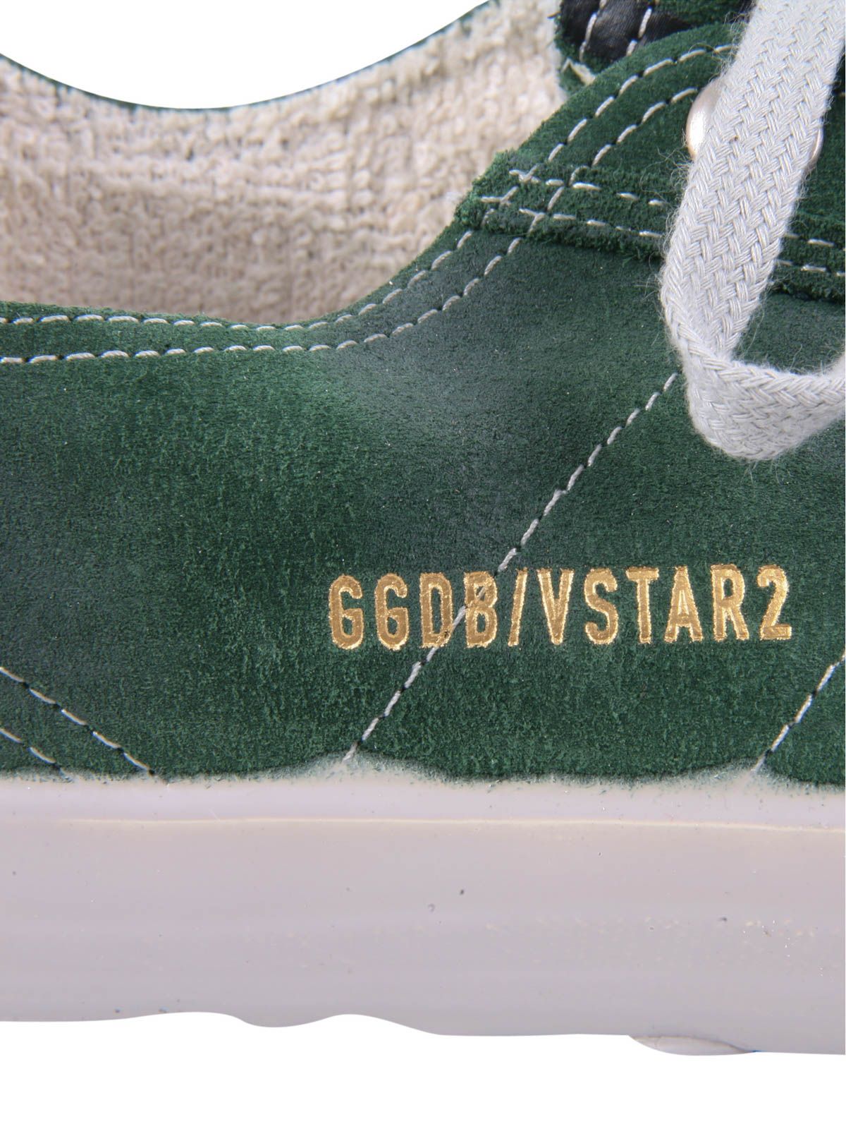 Emerald Suede Sneakers with Signature Star Logo