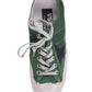 Emerald Suede Sneakers with Signature Star Logo