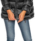 Chic High Collar Down Jacket with Hood