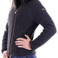 Elegant Braid-Detail Black Jacket for Women