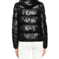 Elegant Nylon Down Jacket with Removable Hood