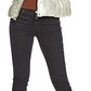 Chic White Down Jacket with Removable Hood