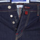 Slim Fit Luxury Jeans with Silver Accents