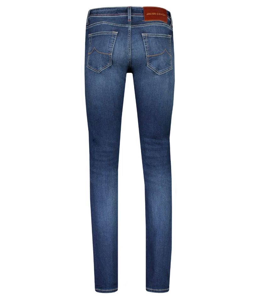 Svelte Blue Slim Fit Jeans with Unique Detailing