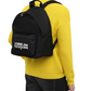 Black Urban Backpack with Iconic Logo