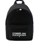 Black Urban Backpack with Iconic Logo