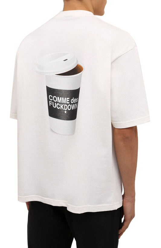 Iconic Cotton Crew Neck Tee – White