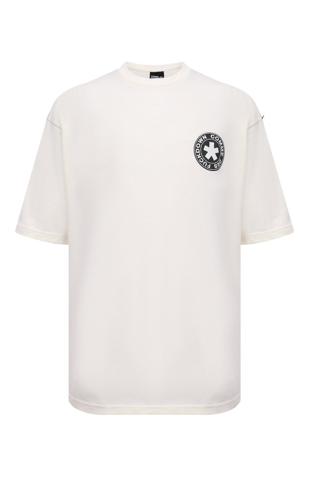 Iconic Cotton Crew Neck Tee – White