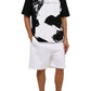 Iconic Printed Crewneck Cotton Tee - Made in Italy