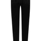 Sleek Black Zippered Men's Jeans