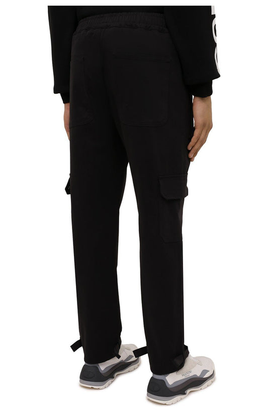 Elevated Urban Black Stretch Trousers