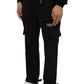 Elevated Urban Black Stretch Trousers