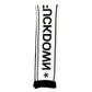 Elegant Jacquard Knit Scarf in Timeless Black