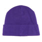 Chic Unisex Wool-Blend Logo Hat in Purple