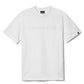 Chic Embossed Logo Crew Neck Tee