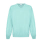 Elegant V-Neck Green Cashmere Sweater