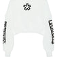 Chic Urbane Short Crewneck Sweatshirt