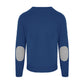 Elegant Blue Wool-Cashmere Sweater