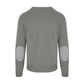 Chic Gray Wool-Cashmere Blend Sweater