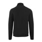 Elegant Black Cashmere Buttoned Cardigan