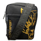 Black Gold-Print Messenger with Tiger Detail