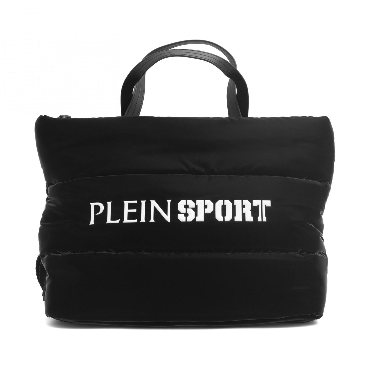 Glossy Black Designer Shopping Bag