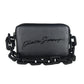 Elegant Black Double Zip Handbag