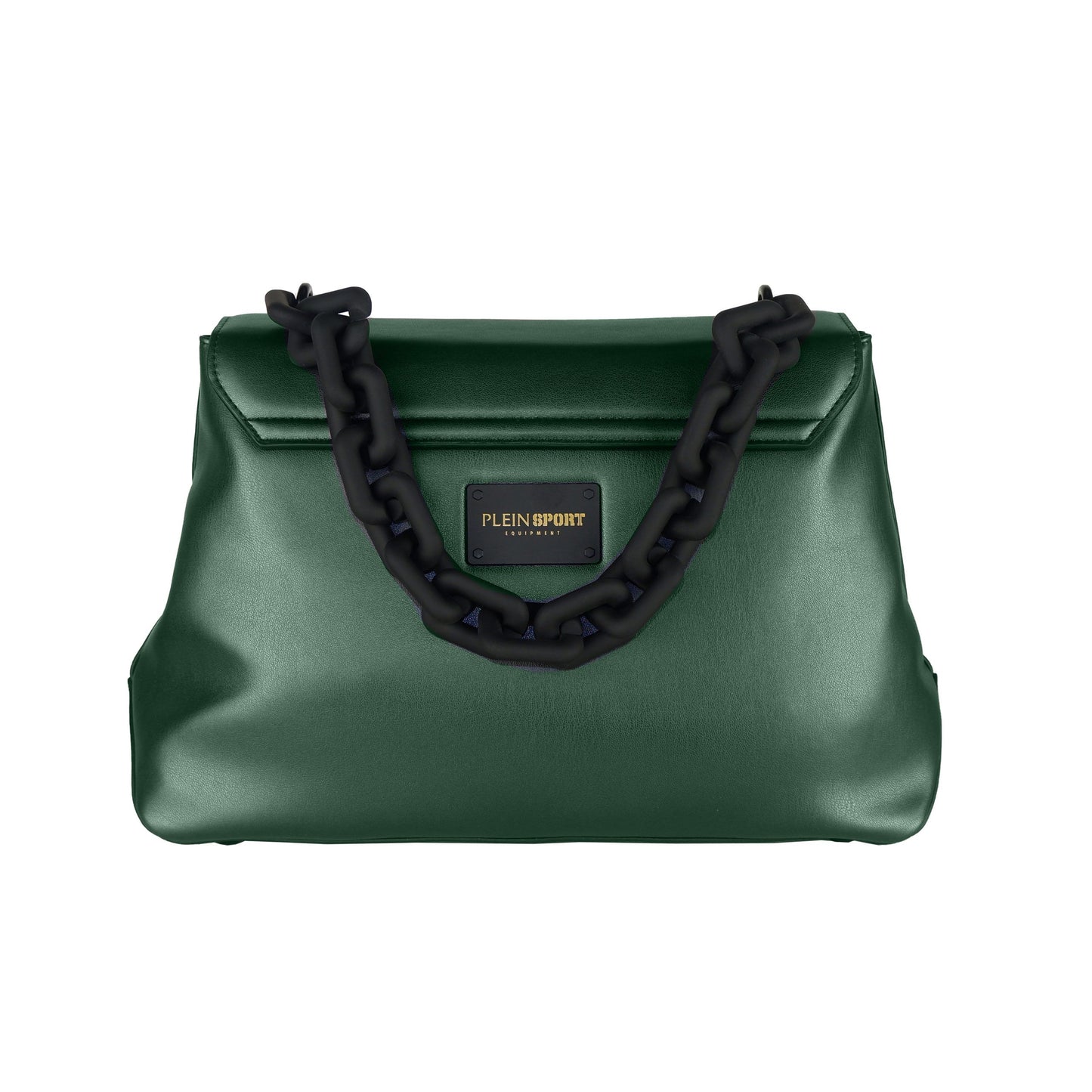 Stylish Green Handbag with Removable Crossbelt