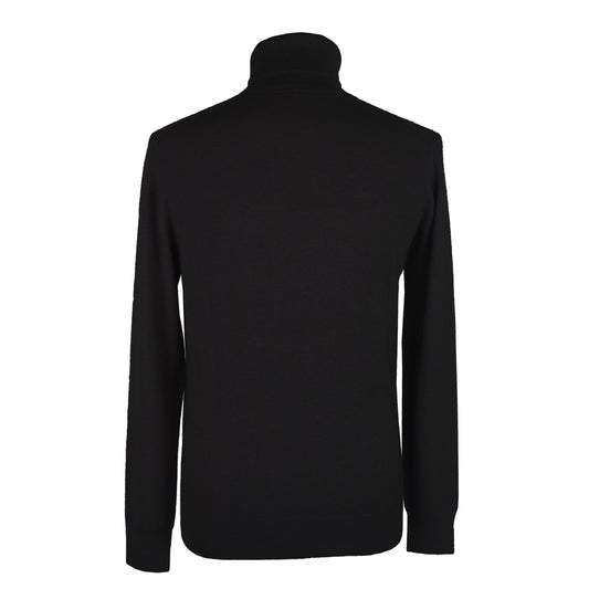 Sleek Cashmere High Collar Sweatshirt