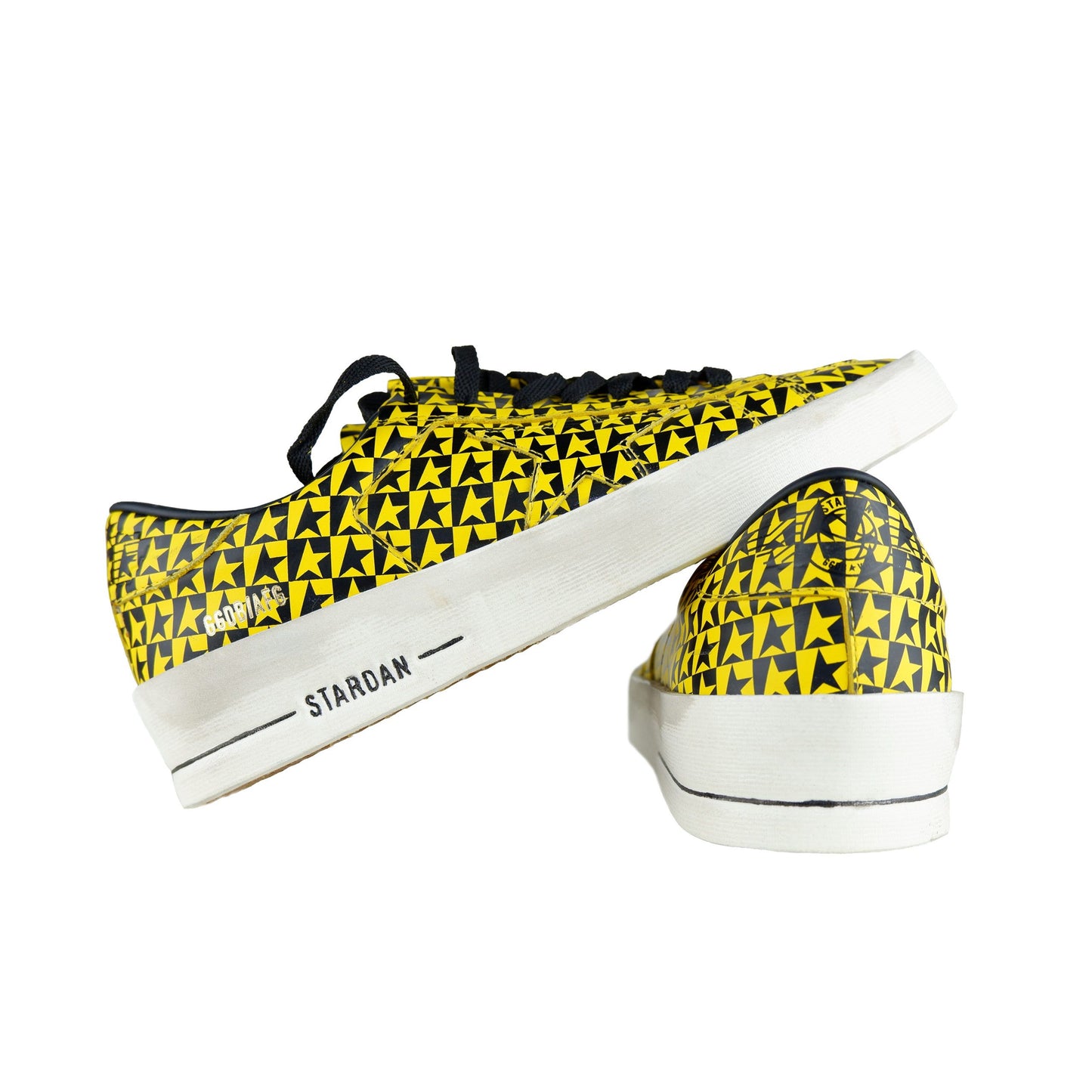 Chic Calfskin Sneakers with Iconic Star Motif