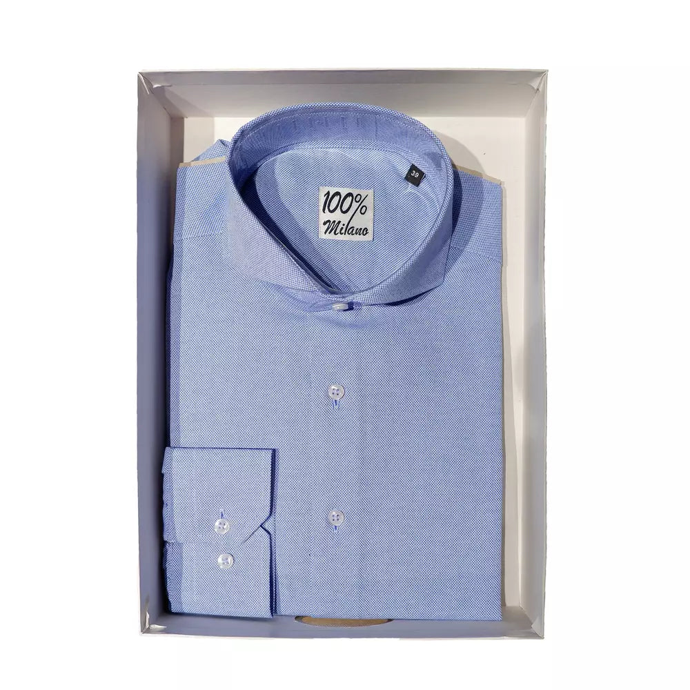 Elegant Light Blue Oxford Shirt