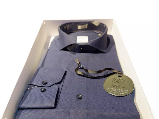 Elegant Blue Oxford Shirt for Men