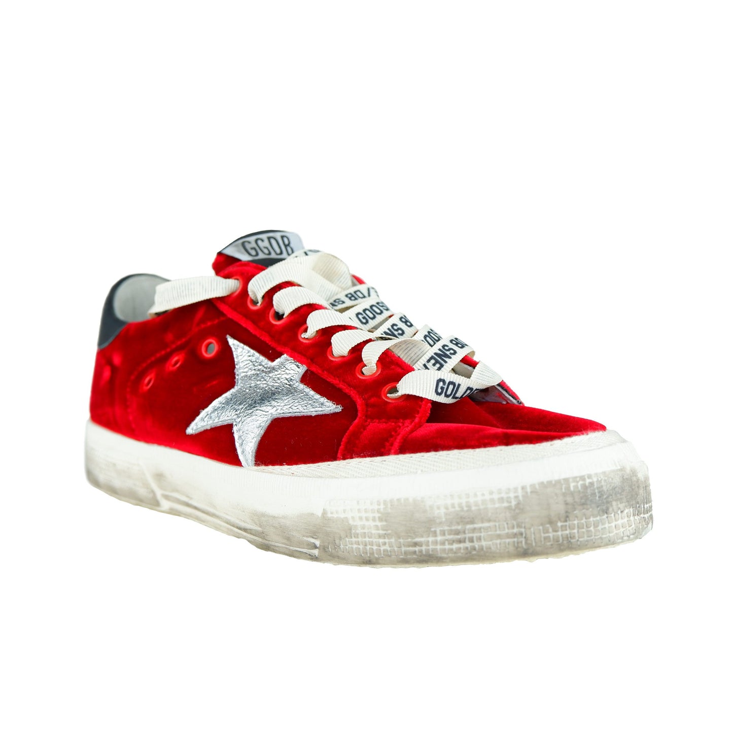 Velvet Red Elegance Sneakers