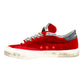 Velvet Red Elegance Sneakers