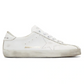 Elegant White Leather Sneakers Luxury Craftsmanship
