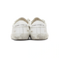 Elegant White Leather Sneakers Luxury Craftsmanship