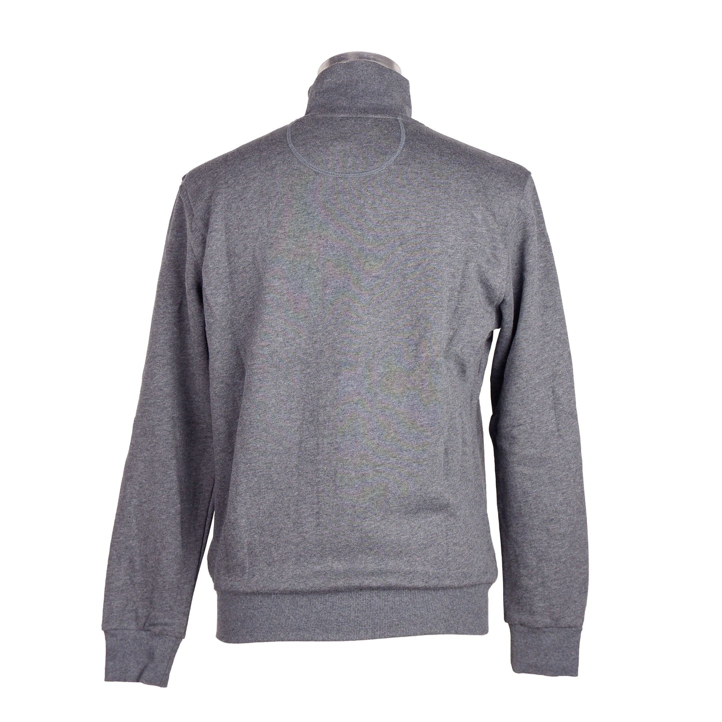 Sophisticated Gray Cotton Blend Sweatshirt