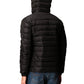 Sleek Hooded Down Jacket with Multifunctional Pockets