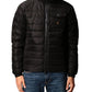 Sleek Hooded Down Jacket with Multifunctional Pockets