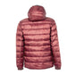 Elegant Pink Hooded Jacket with Zip Pockets