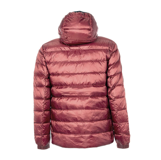 Elegant Pink Hooded Jacket with Zip Pockets