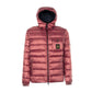 Elegant Pink Hooded Jacket with Zip Pockets